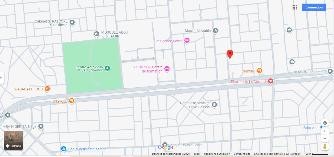 Localisation sur Google Maps